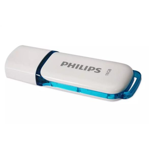 Pendrive, 16GB, USB 2.0, PHILIPS "Snow", fehér