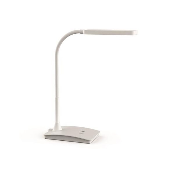 Asztali lámpa, LED, szabályozható, MAUL "Pearly colour vario", fehér